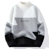 Color Block Warm Sweater